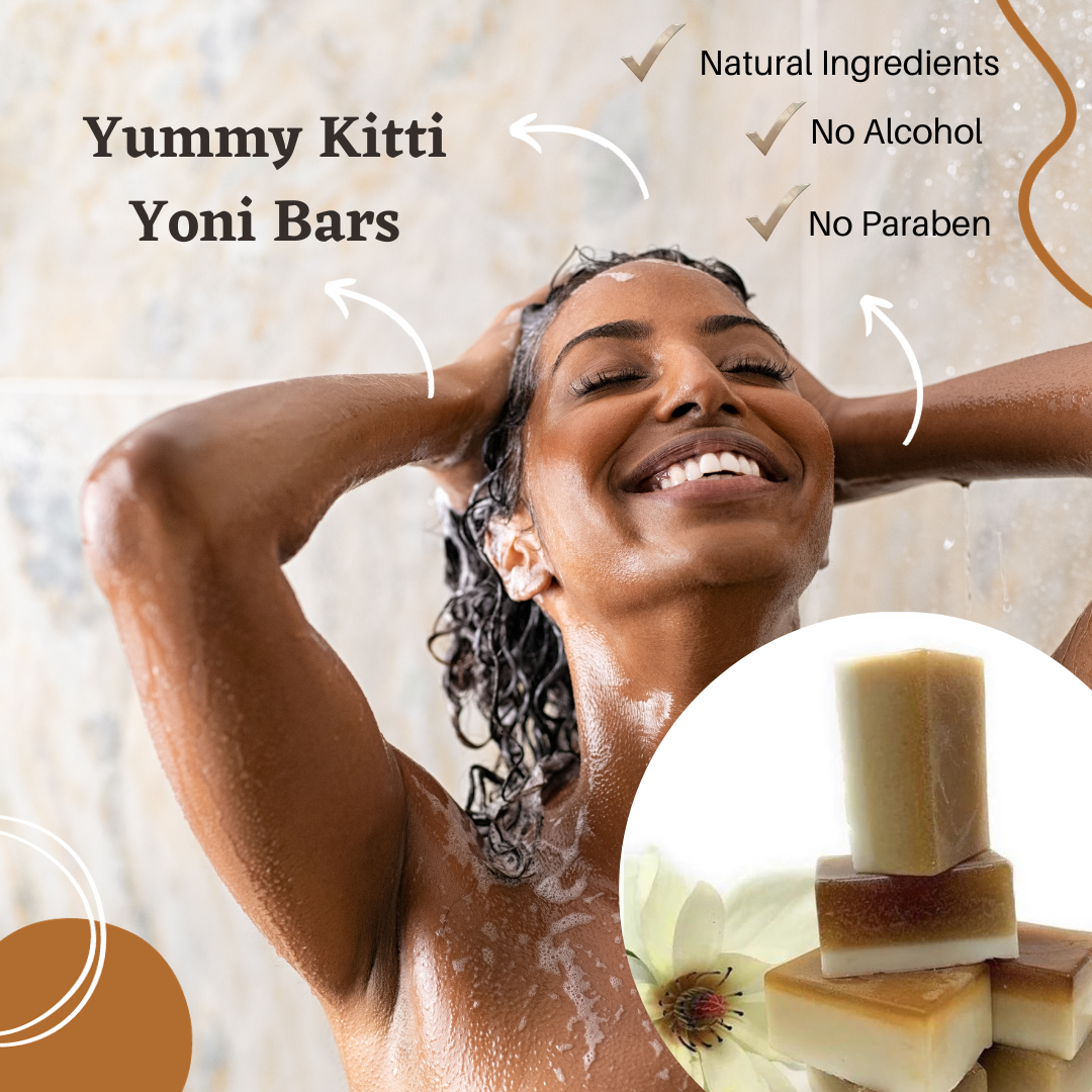 Natural Yummy Kitti Cold Pressed Yoni Bar Soap (PreOrder)