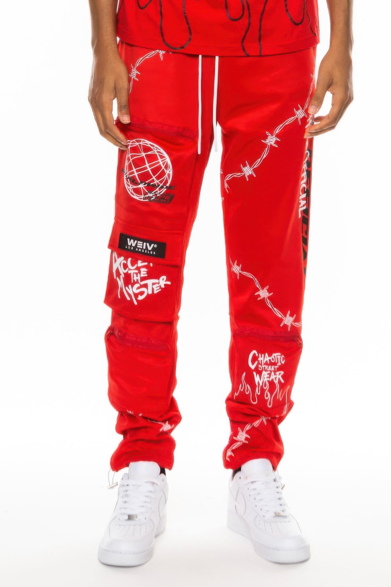 Hype Official Print Track Pant ~ 5 Colors
