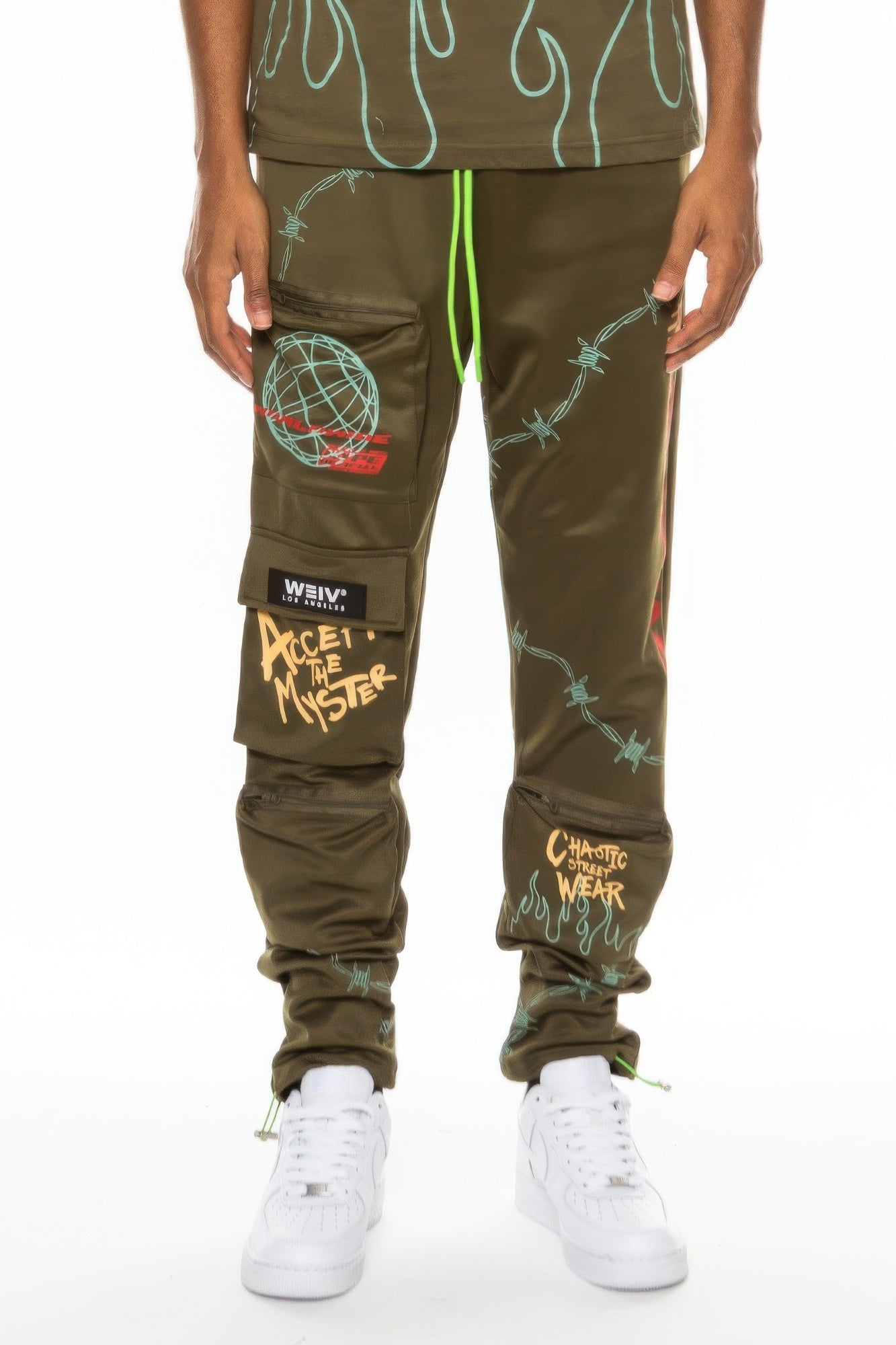 Hype Official Print Track Pant ~ 5 Colors