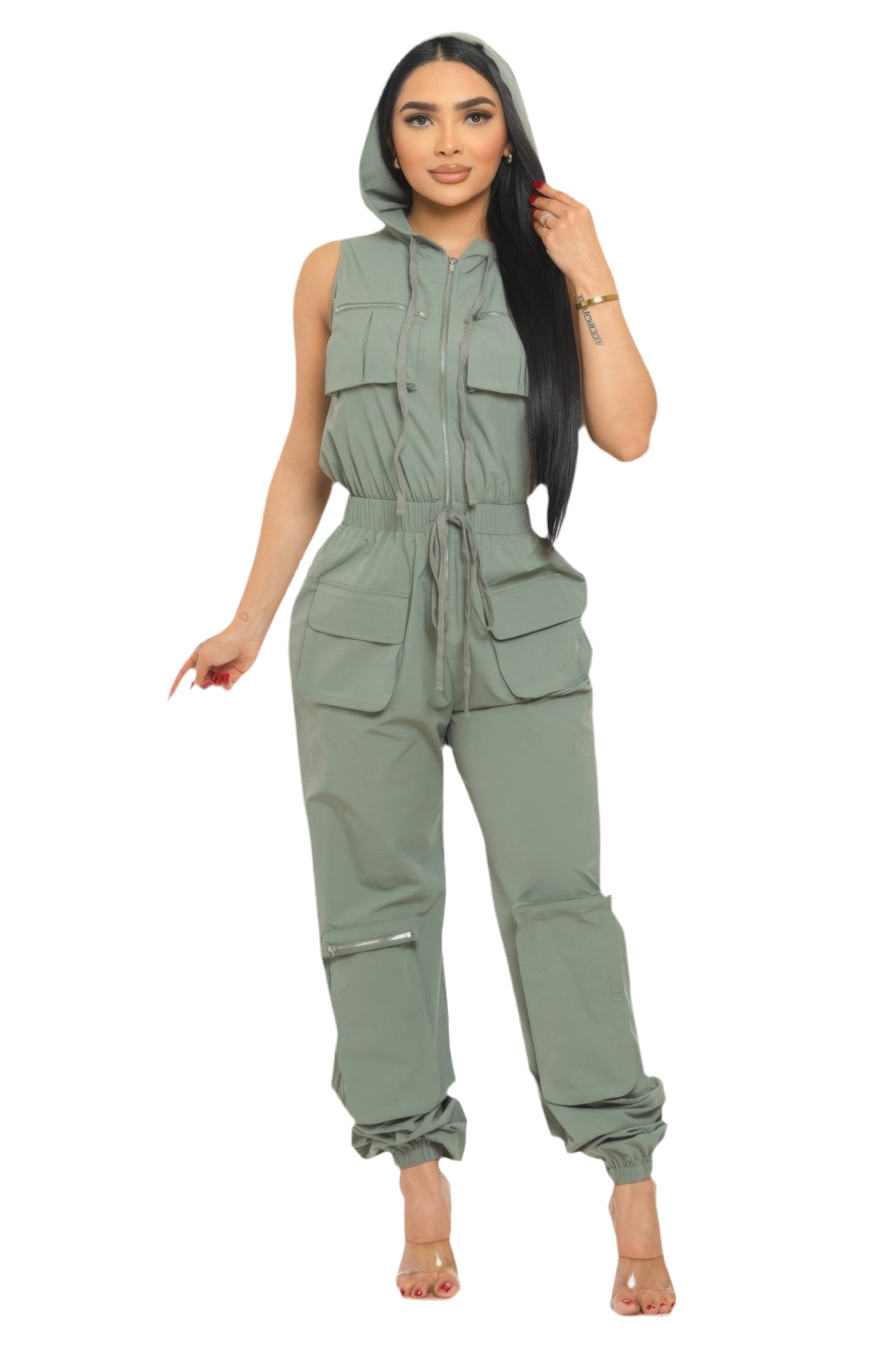 Cargo Jumpsuit ~ 2 Colors