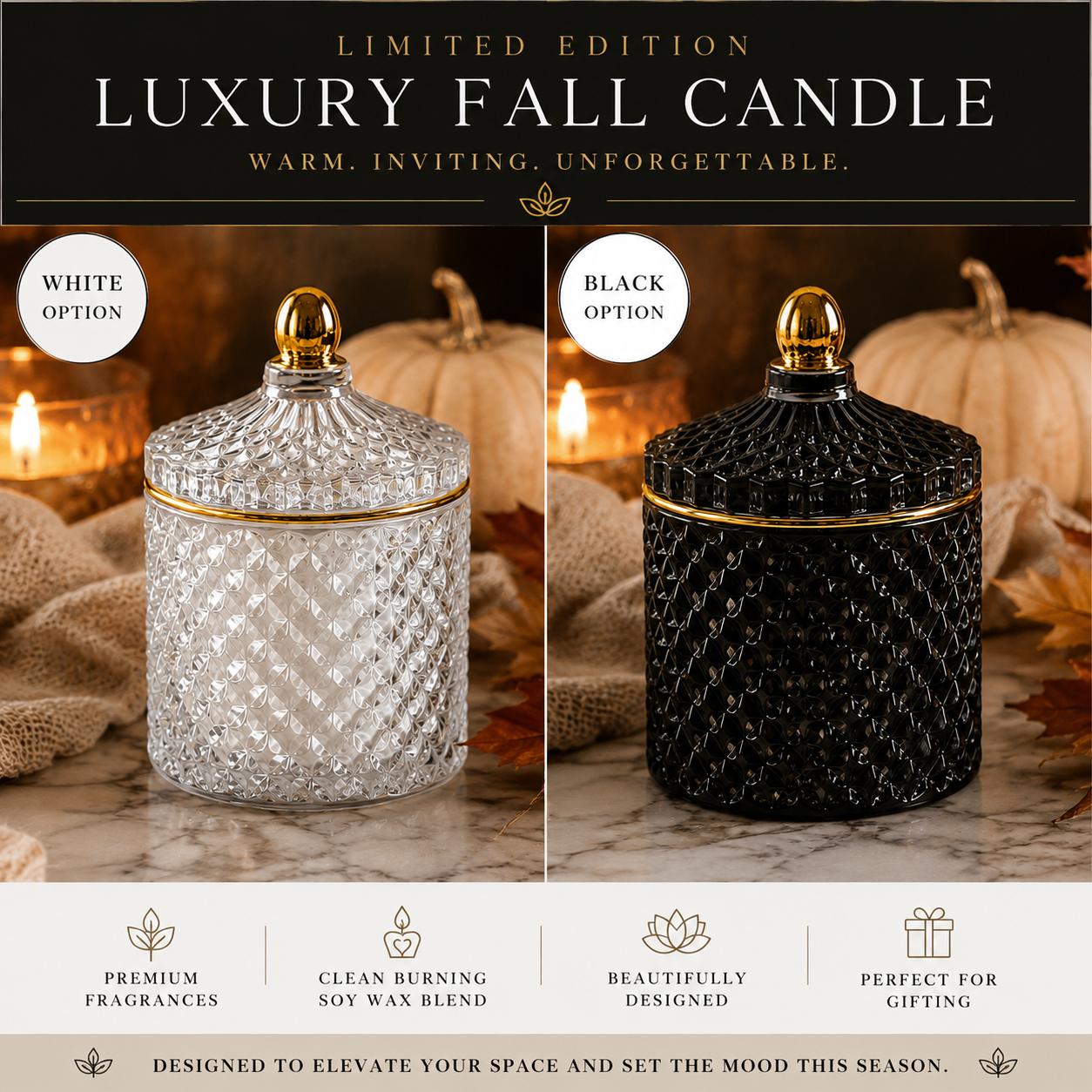Luxury Soy Blend Candle