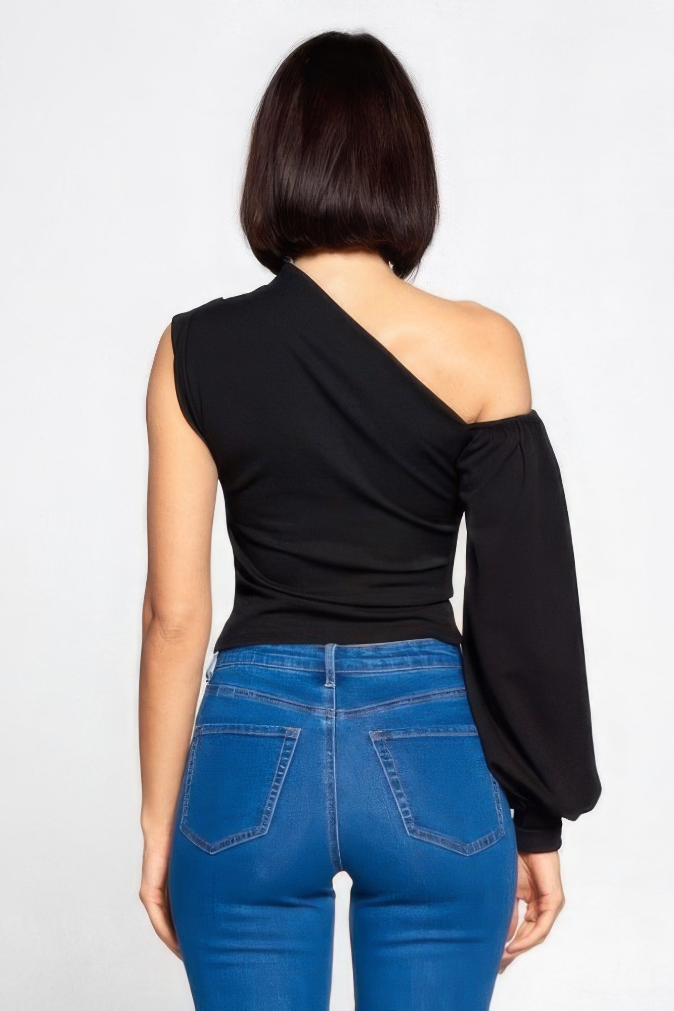 Ladies One-shoulder Top ~3 Colors