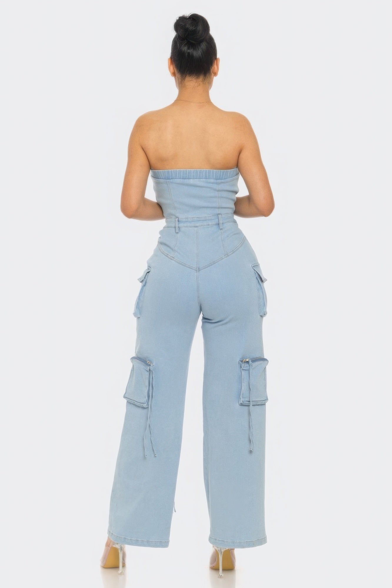 Stretch Denim Jumpsuit ~ 2 Colors