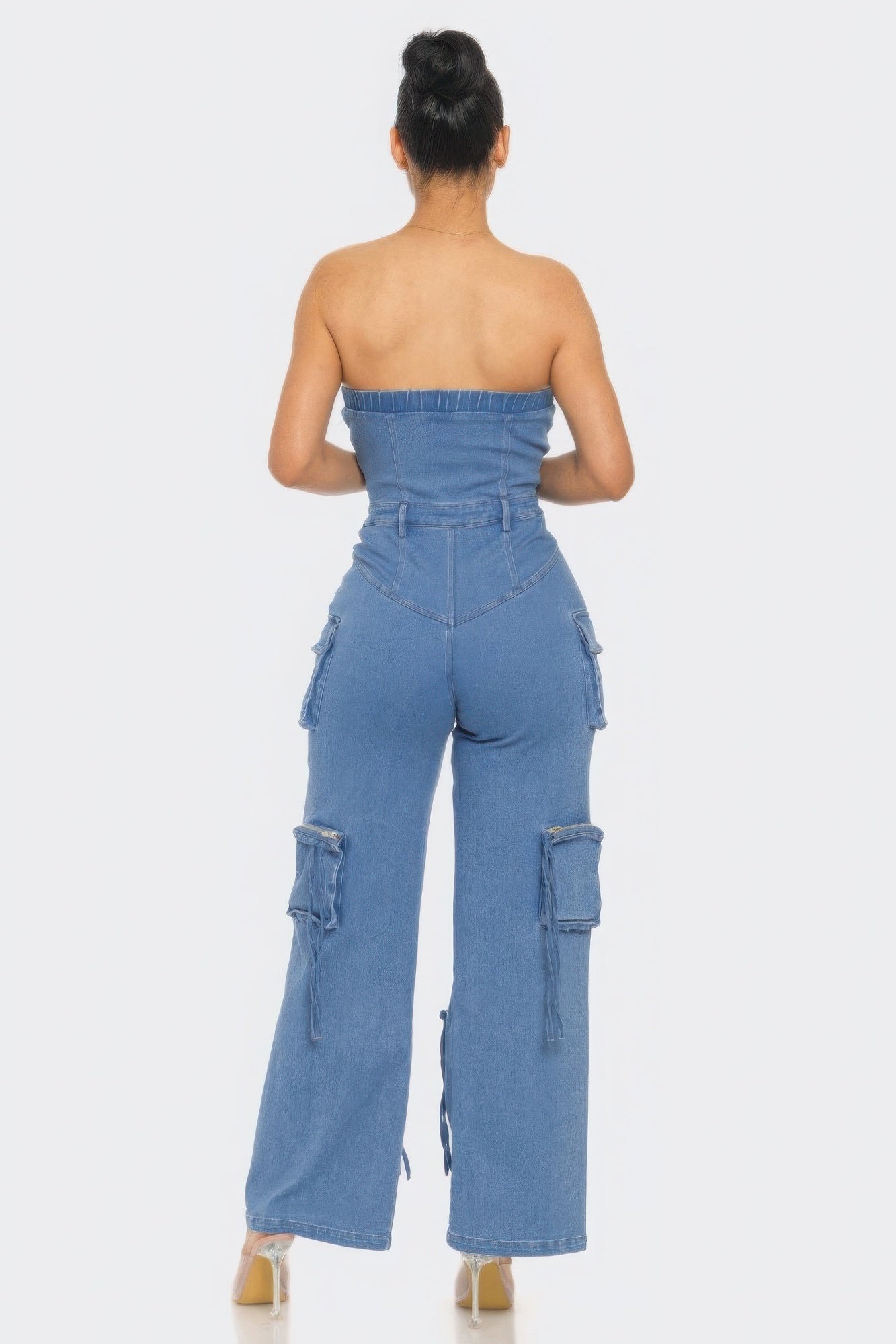 Stretch Denim Jumpsuit ~ 2 Colors