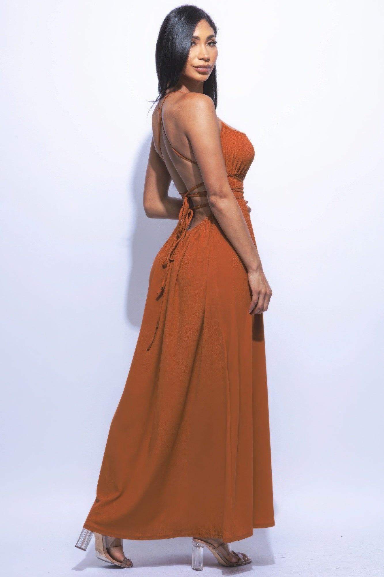 Side Slit Maxi Dress ~ 2 Colors