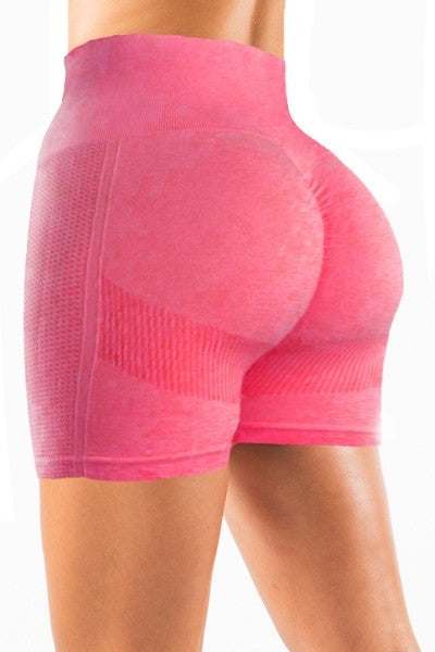 Seamless Scrunch Yoga Shorts ~ 6 Colors