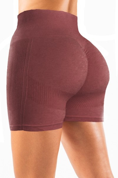 Seamless Scrunch Yoga Shorts ~ 6 Colors