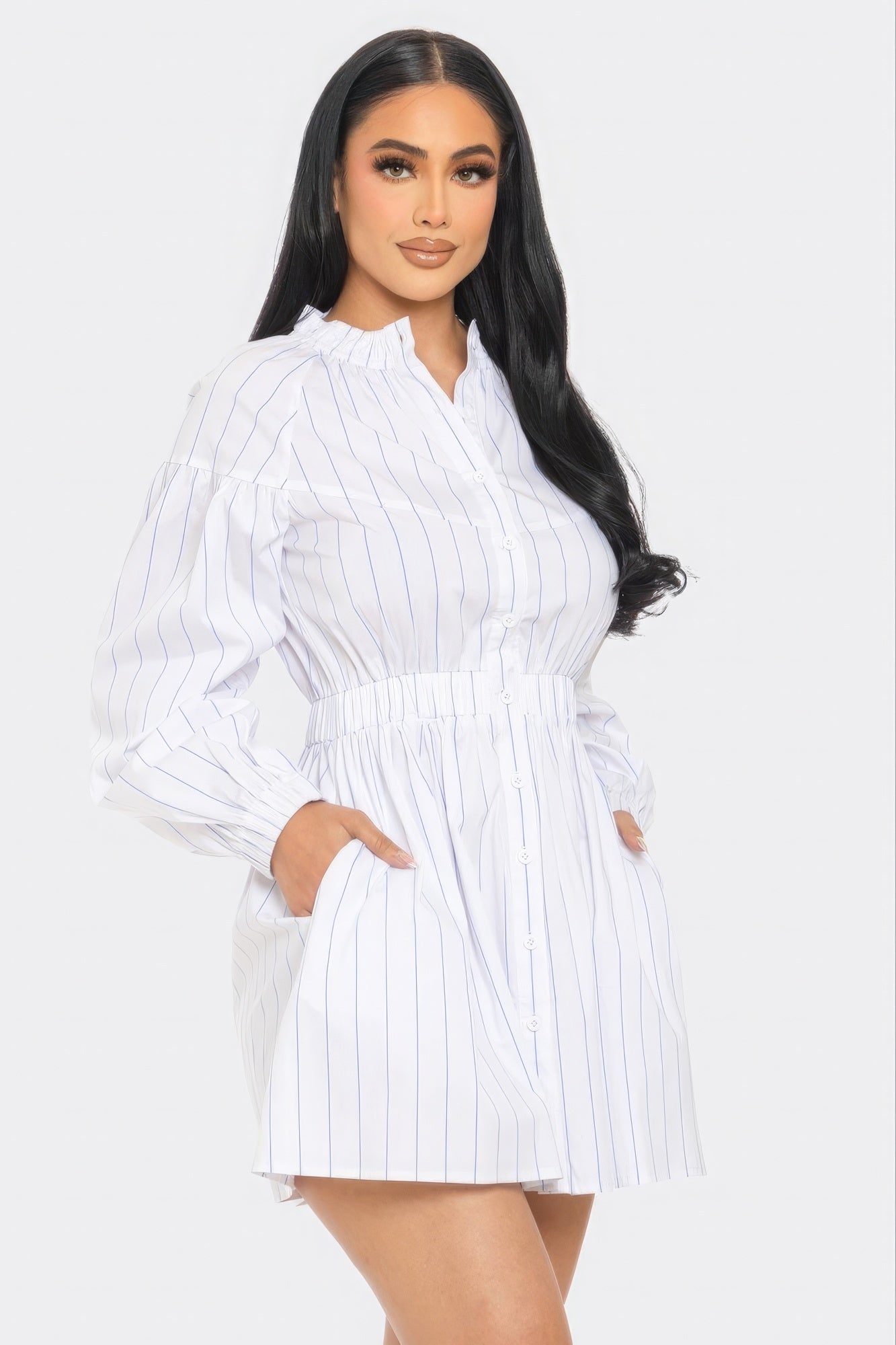 Striped Mini Dress ~ 2 Colors