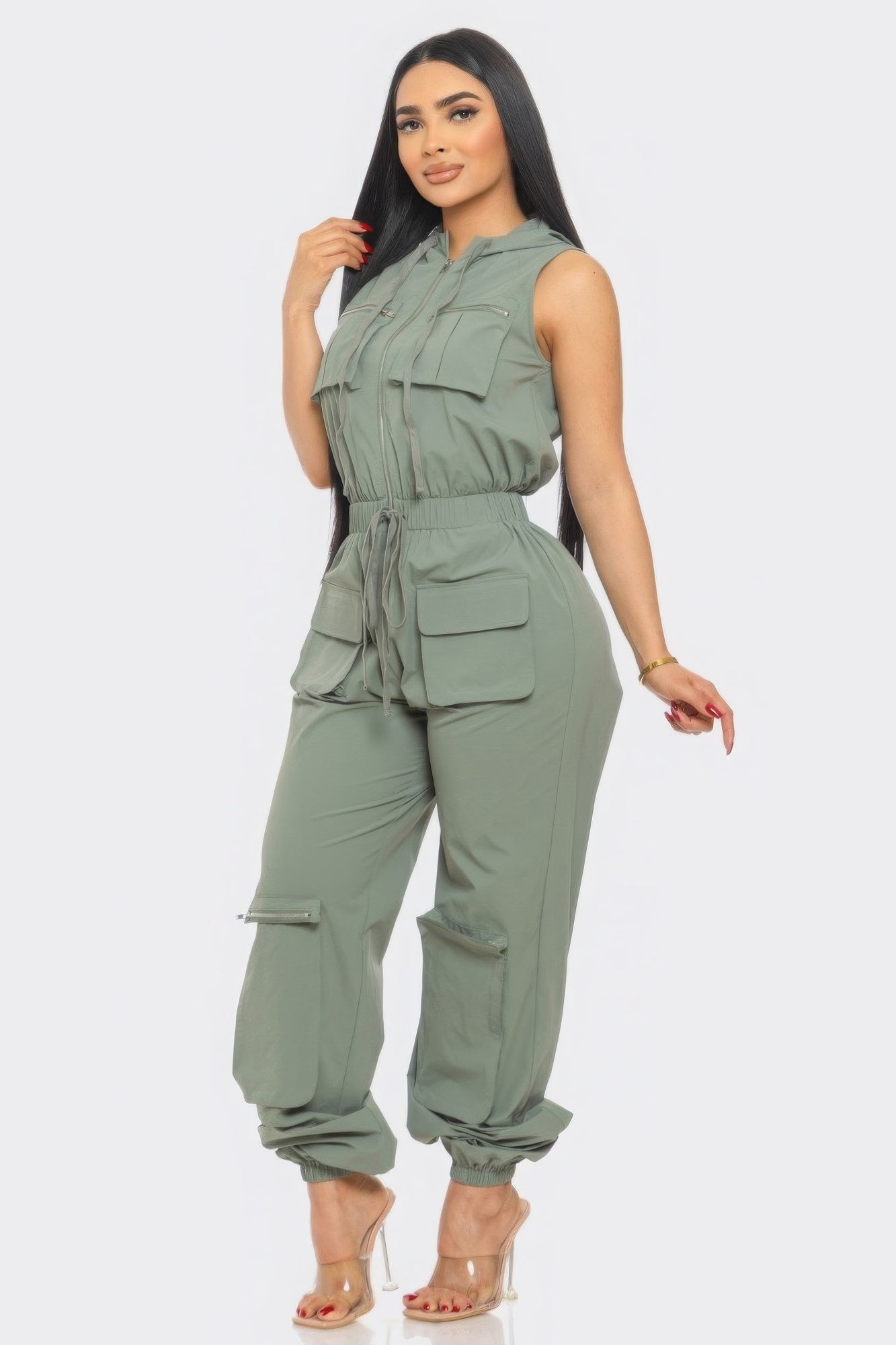 Cargo Jumpsuit ~ 2 Colors