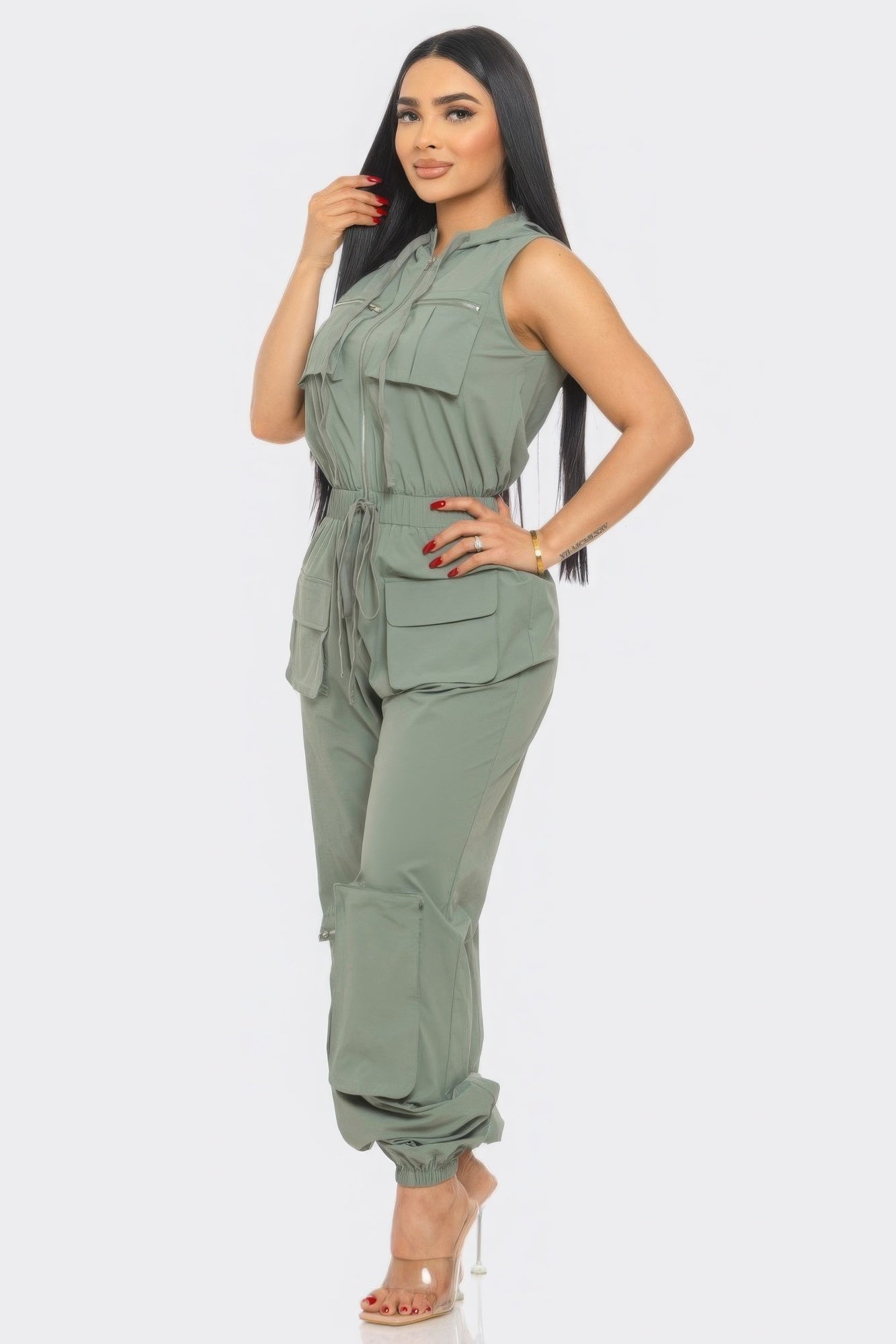 Cargo Jumpsuit ~ 2 Colors