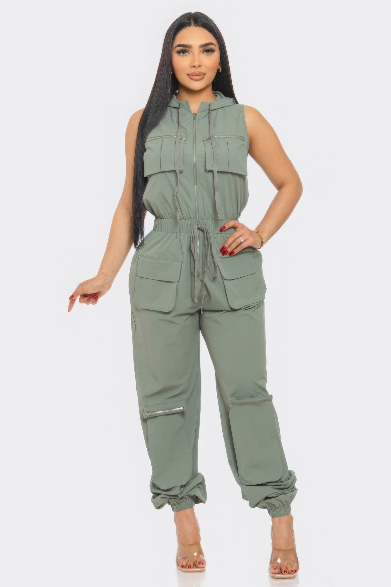 Cargo Jumpsuit ~ 2 Colors