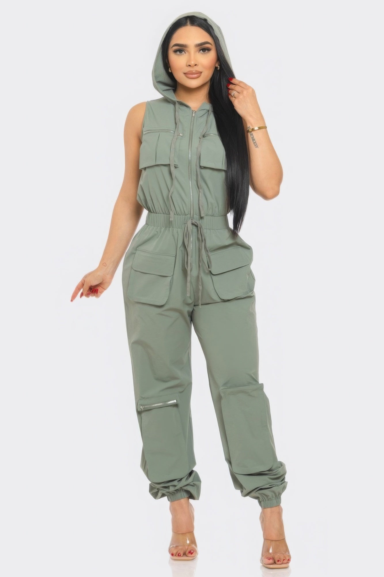 Cargo Jumpsuit ~ 2 Colors